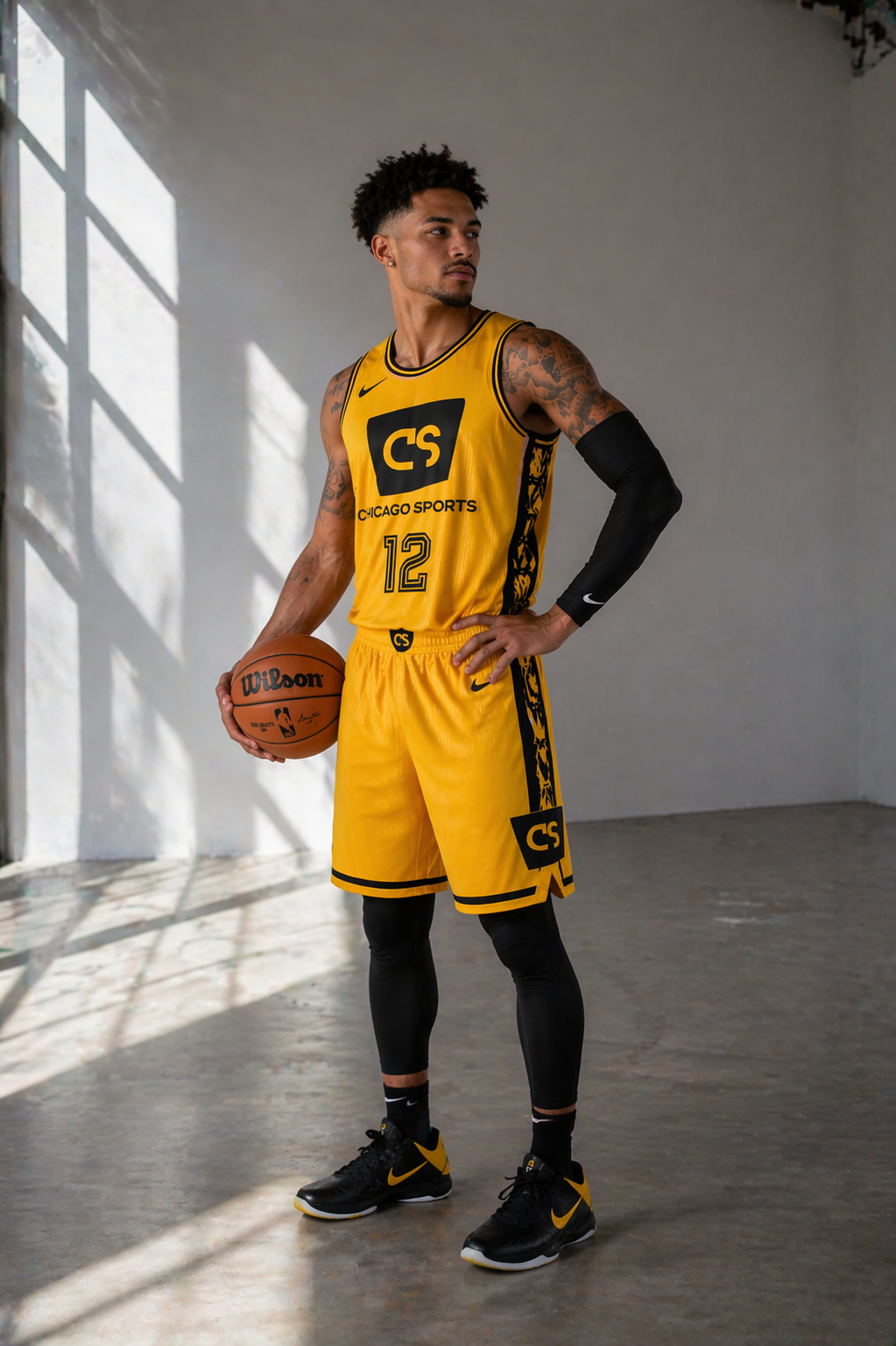 Custom basketball uniforms